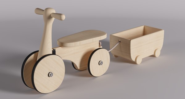 Wooden ride 3D model - TurboSquid 1277852