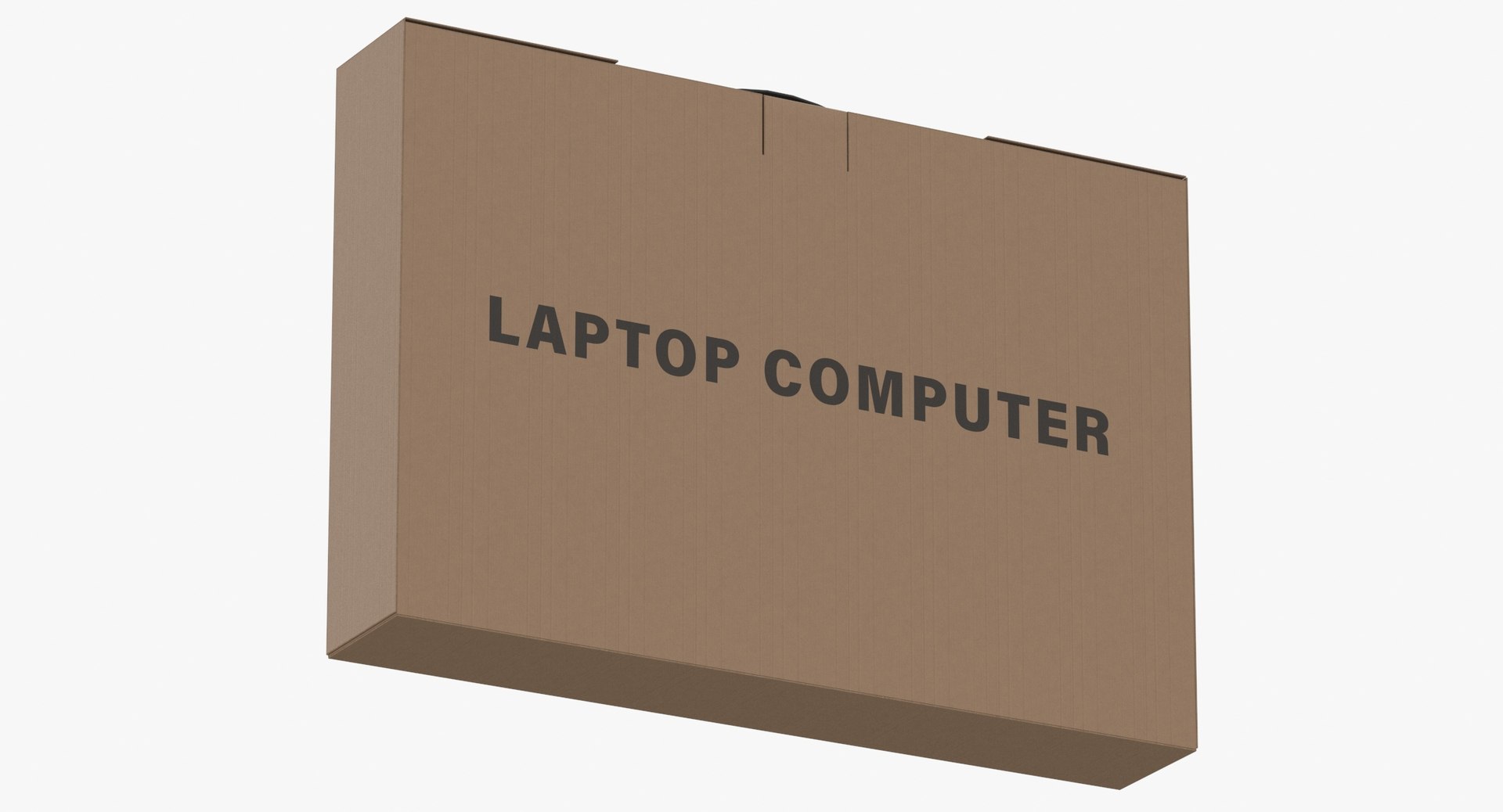 Computer Laptop Type 03 Device and Box Clean and Generic Label model ...