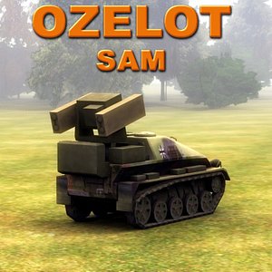 ozelot sam 3d lwo