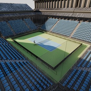 VR Tennis Court