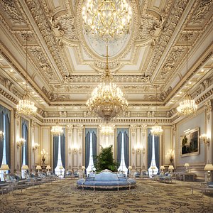 3D model Royal Reception Hall