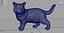 cat 3D model