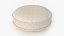 Creste Ivory Pillbox Throw Pillow