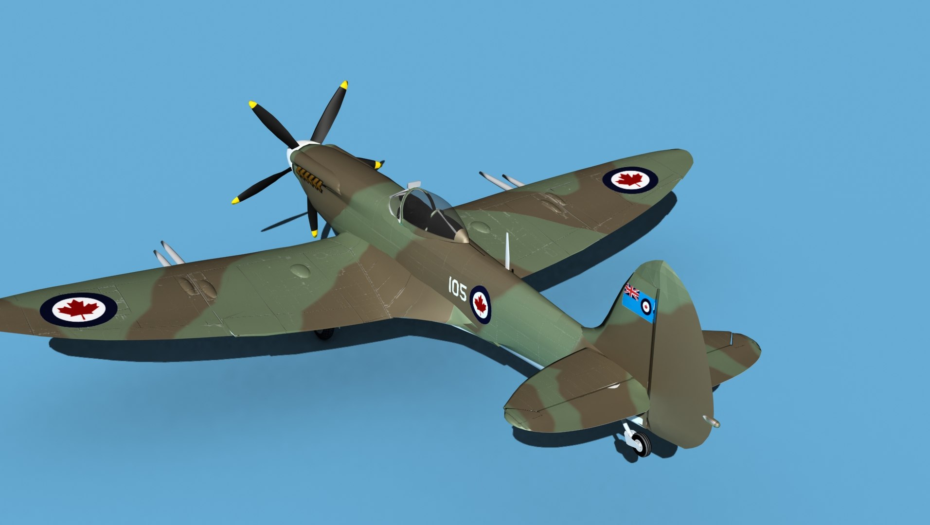 Supermarine Spitfire Mk XXII V10 Canada 3D model https://p.turbosquid.com/ts-thumb/si/apT8he/0Z/supermarinespitfiremkxxiiv100070/jpg/1657585388/1920x1080/fit_q87/c0dd5bf83b5ee004c7ef02beff21b19242307852/supermarinespitfiremkxxiiv100070.jpg