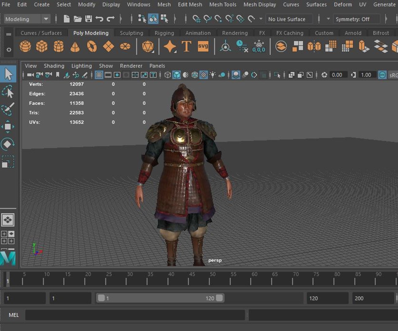 Realistic Traditional Ancient Asian Model - TurboSquid 1520749