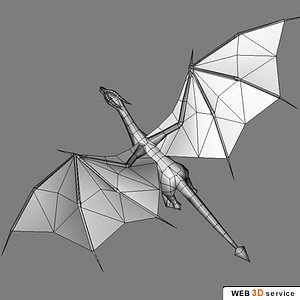 accurate dragon 1600 3d model