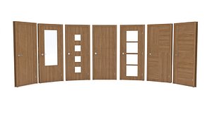 3D pack design indoor doors model