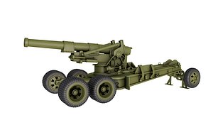 3D M115 Howitzer model