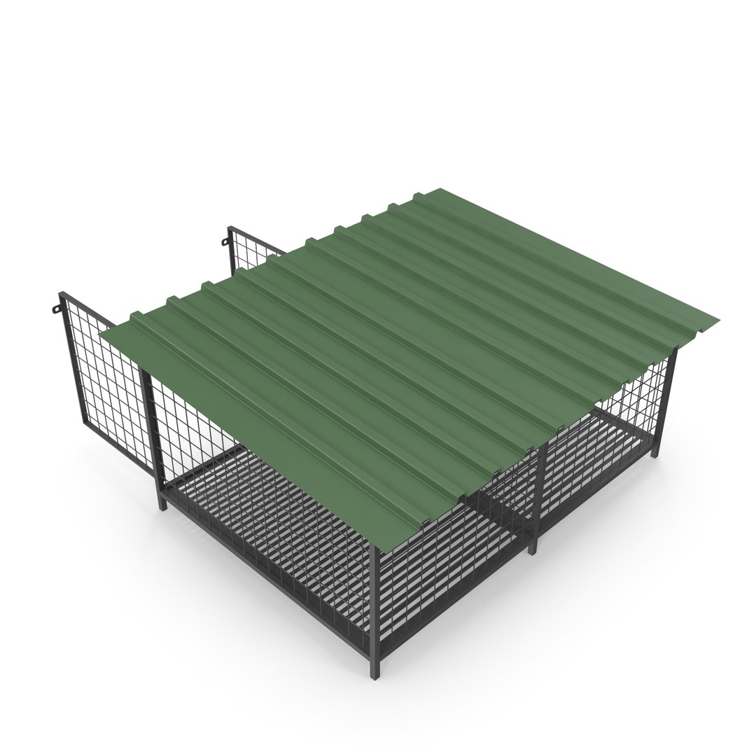 Protective Animal Shelter Model 3D Model - TurboSquid 2164455