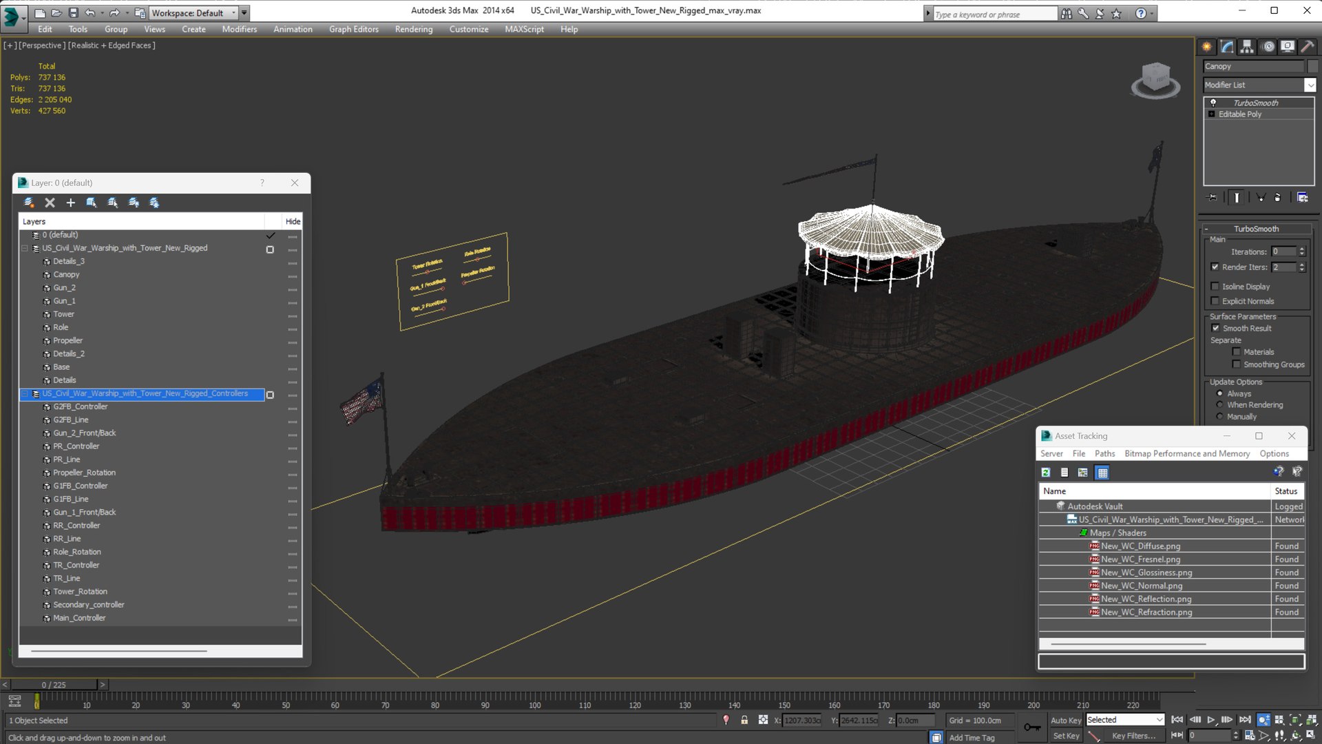 US Civil War Warship with Tower New Rigged 3D https://p.turbosquid.com/ts-thumb/si/tyMr9v/Ec/uscivilwarwarshipwithtowernewriggedc4dmodel030/jpg/1711666868/1920x1080/fit_q87/70e5849bdfc6fad843a0efe1341f0e3dd4027308/uscivilwarwarshipwithtowernewriggedc4dmodel030.jpg