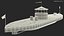 US Civil War Warship with Tower New Rigged
