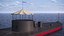 US Civil War Warship with Tower New Rigged