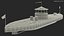 US Civil War Warship with Tower New Rigged