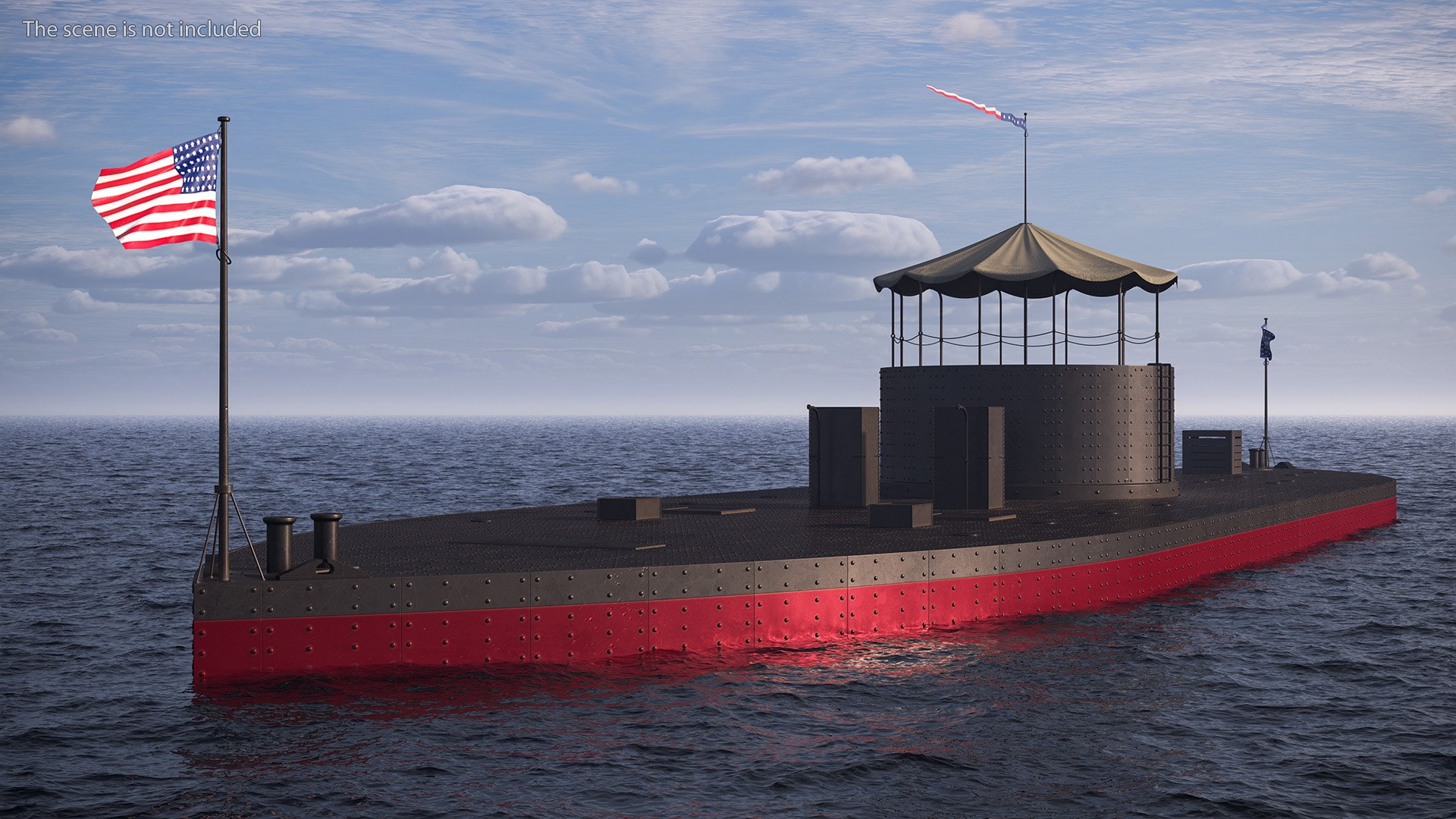 US Civil War Warship with Tower New Rigged 3D https://p.turbosquid.com/ts-thumb/si/tyMr9v/vo/uscivilwarwarshipwithtowernewriggedc4dmodel004/jpg/1711666765/1920x1080/fit_q87/b8854656448244f4520d956494683b41e7e36f0b/uscivilwarwarshipwithtowernewriggedc4dmodel004.jpg