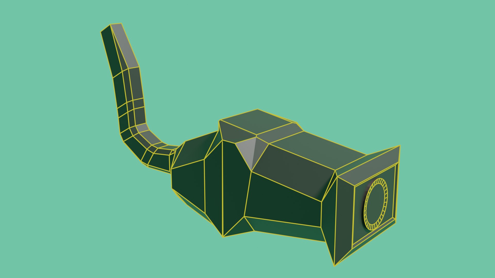 3D Model Security Camera Snake - TurboSquid 1944589
