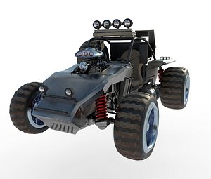 3D model buggy interceptor