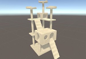 cat s tree house 3D model
