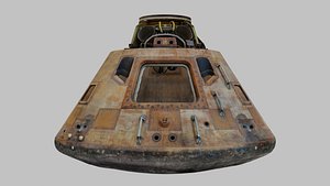Apollo 11 Command Module Exterior 3D model