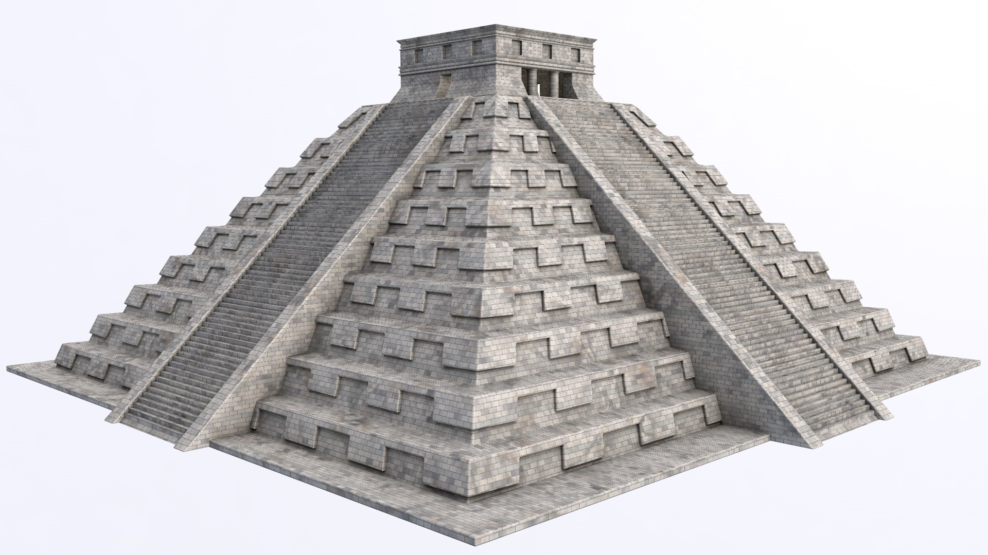 Chichen Itza Model - TurboSquid 1897006