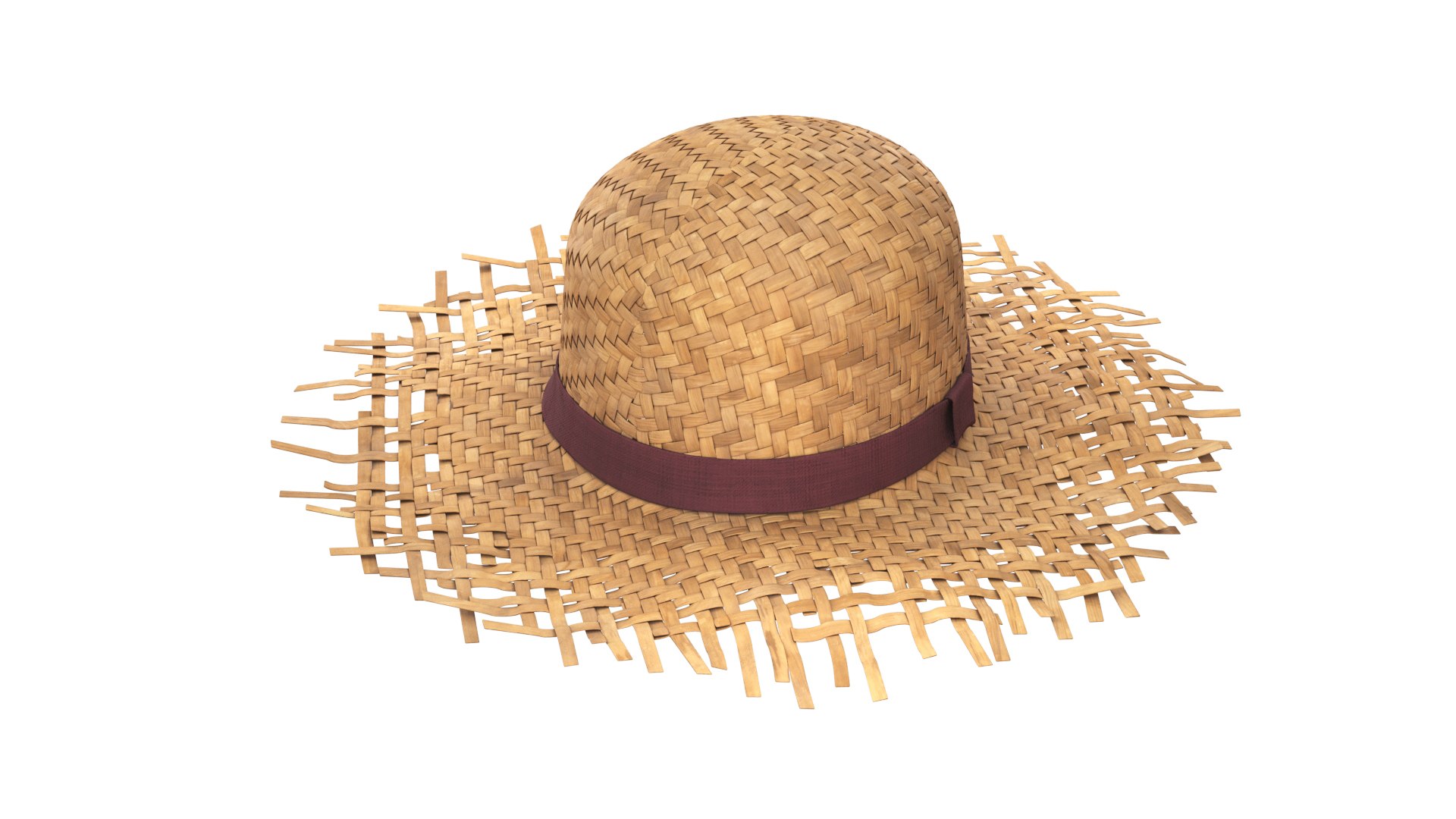 Straw hat 3D model https://p.turbosquid.com/ts-thumb/sj/2EDrhJ/TU/04/jpg/1643279572/1920x1080/fit_q87/4f3fa29d5839575c31610fa6d4191bf92966fa70/04.jpg