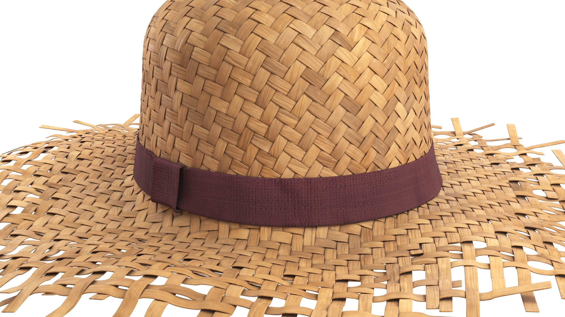 Straw hat 3D model https://p.turbosquid.com/ts-thumb/sj/2EDrhJ/mM/08/jpg/1643279572/1920x1080/fit_q87/a817823f1b0b1547a3c9be04adc6eda08aaba4f8/08.jpg