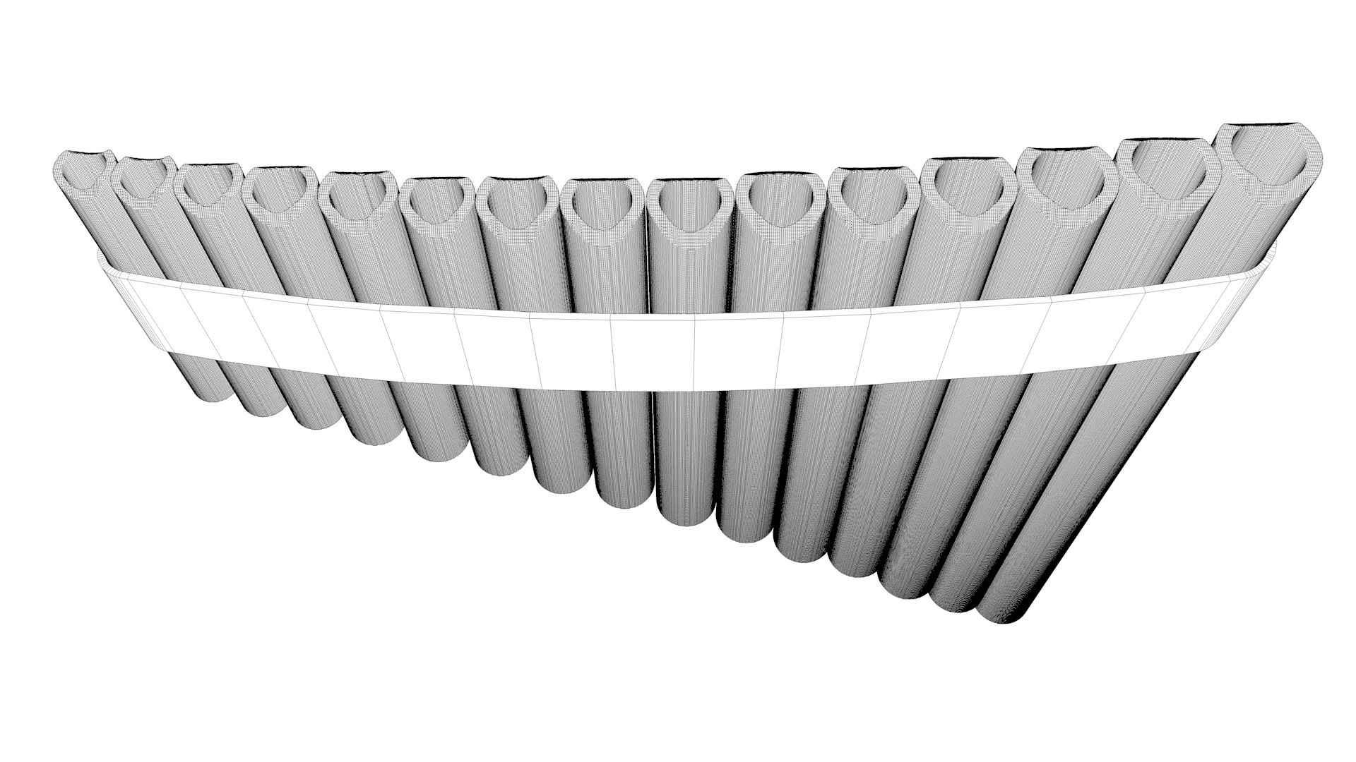 3D Panpipe TurboSquid 1751085