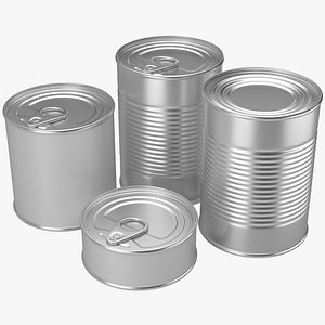 3d canned food 1