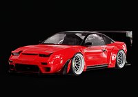Widebody Nissan 240SX S13