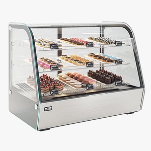 3D Refrigerated Display Case