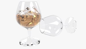whiskey glass model