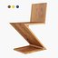 zig zag chair model