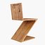 zig zag chair model