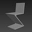 zig zag chair model