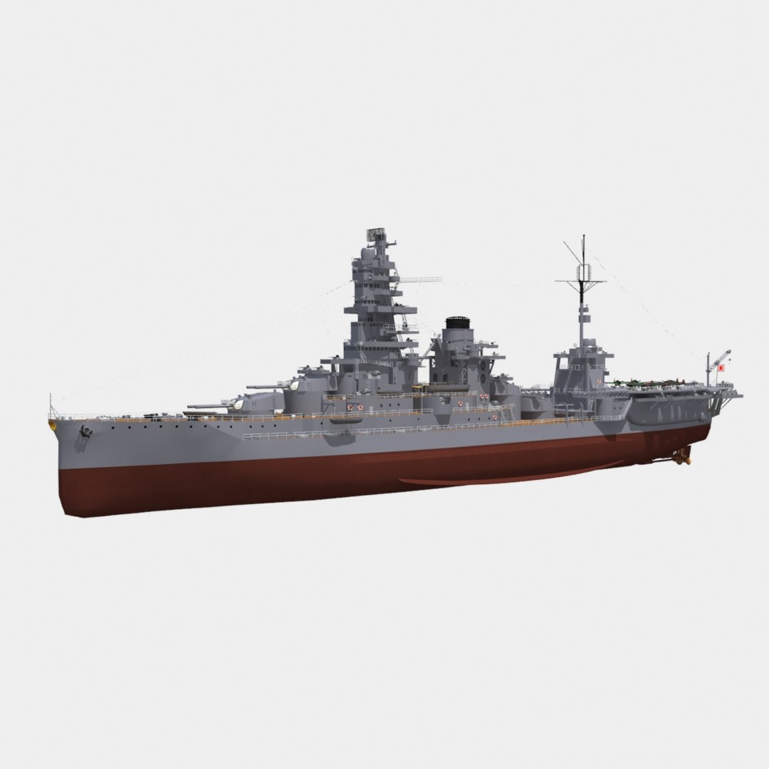 Japanese Aerial Battleship Ise 3d Model - Turbosquid 2020038