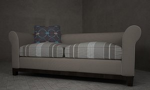 riley slate sofa obj