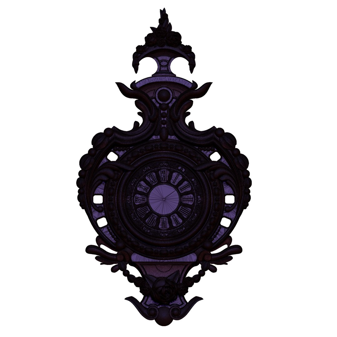 3D Model Clock Face - TurboSquid 1417692