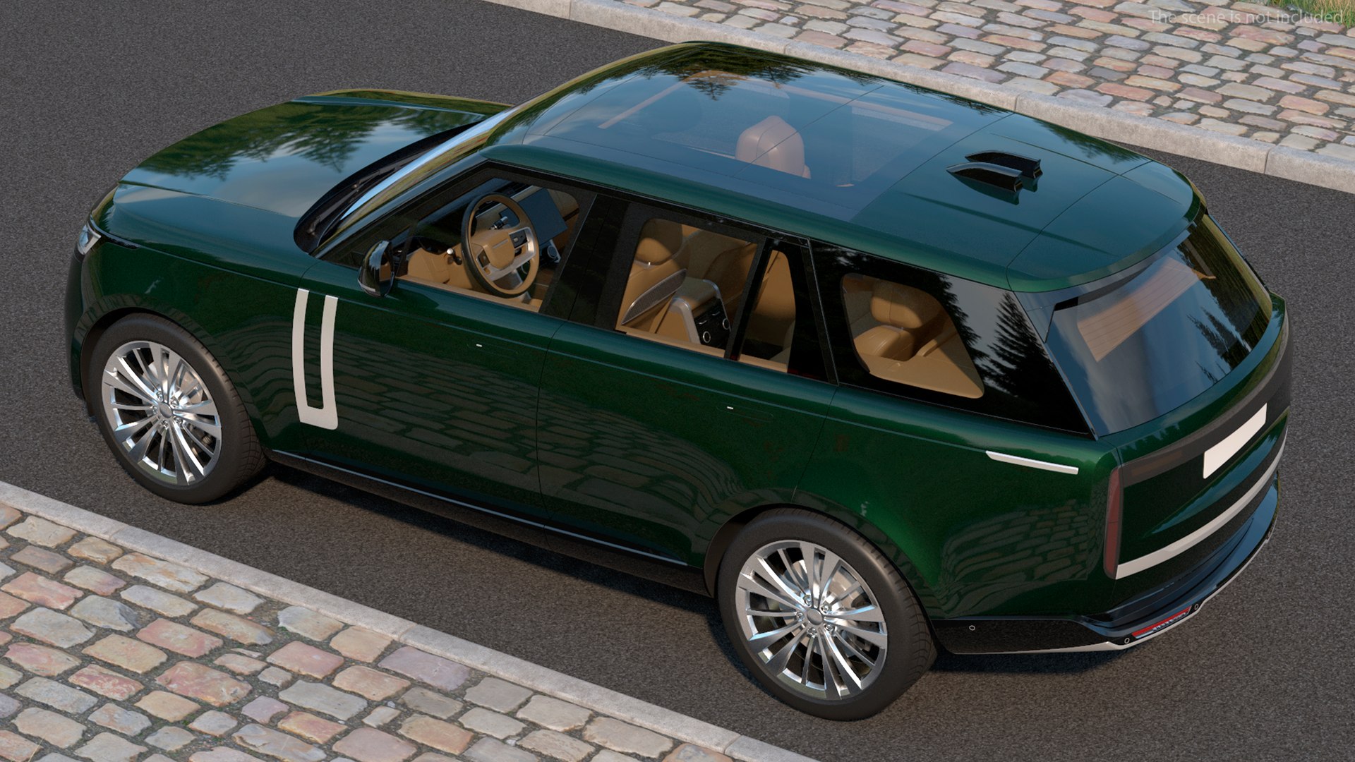 3D Luxury European SUV Simple Interior Model - TurboSquid 1948176