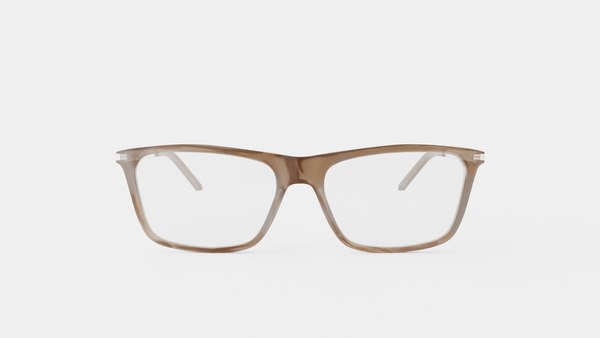 3D Saint Laurent - SL 344 005 5417 Glasses model