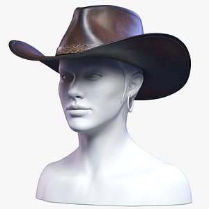 3D Cowboy Hat