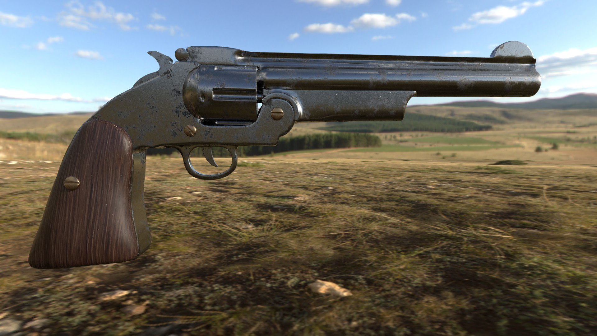 Revolver Model - TurboSquid 2016242