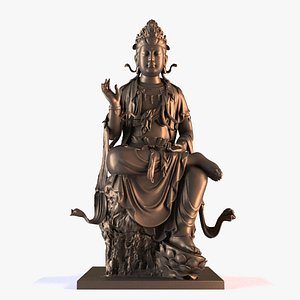 3D model Buddhist Statues 044