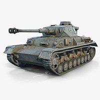 Pz. IV Low-Poly