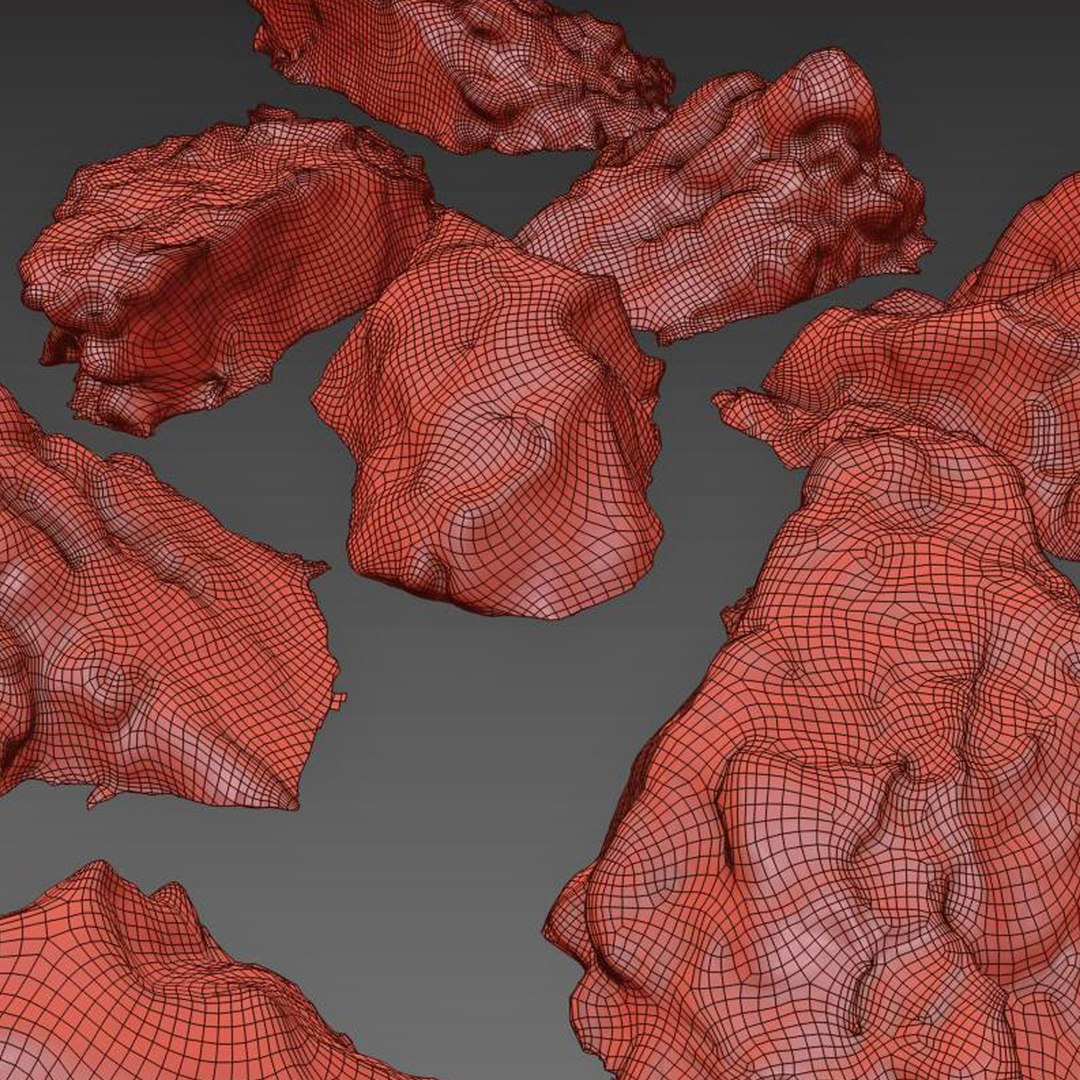 Three Rocks Model - TurboSquid 1953083