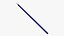 Navy Blue Pencil 3D model