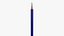 Navy Blue Pencil 3D model