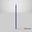 Navy Blue Pencil 3D model