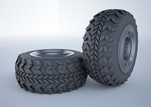 3D tire vehicle military