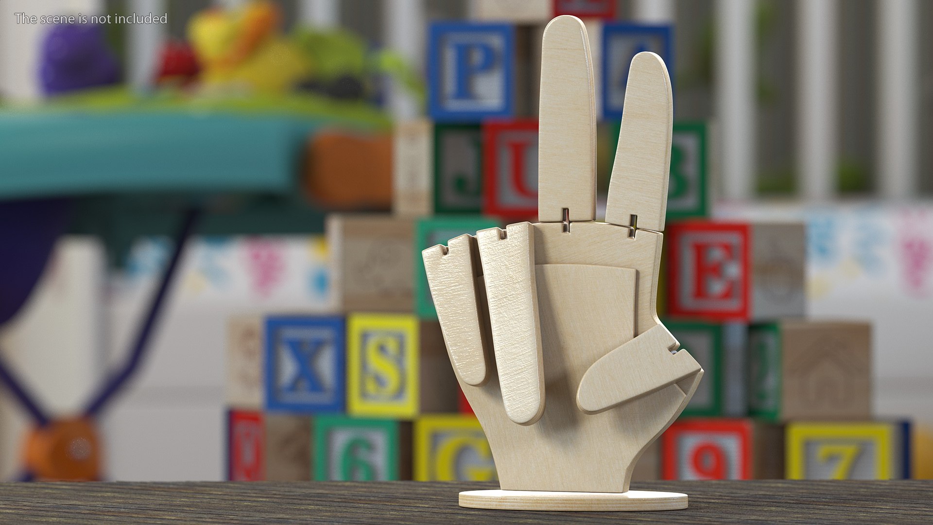 3D Mannequin Hand for Drawing Peace Pose model - TurboSquid 1991641