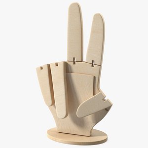 3D model Peace Hand Symbol