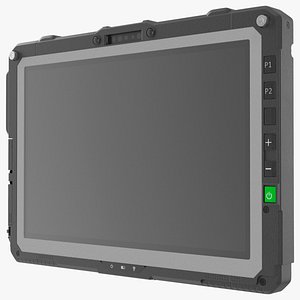 3D model Heavy-Duty Touchscreen Tablet